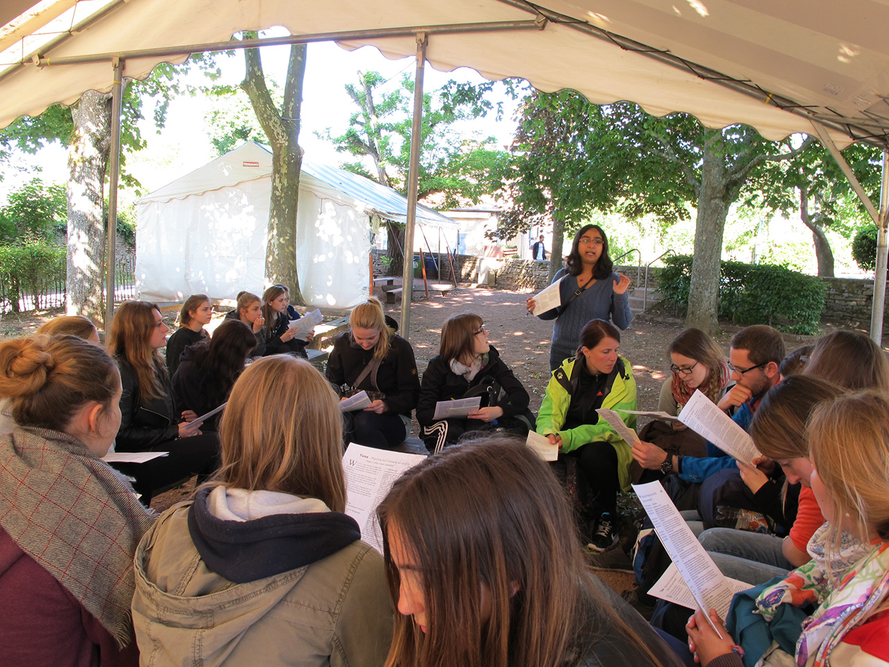 10 ...werden anschließend eingewiesen..