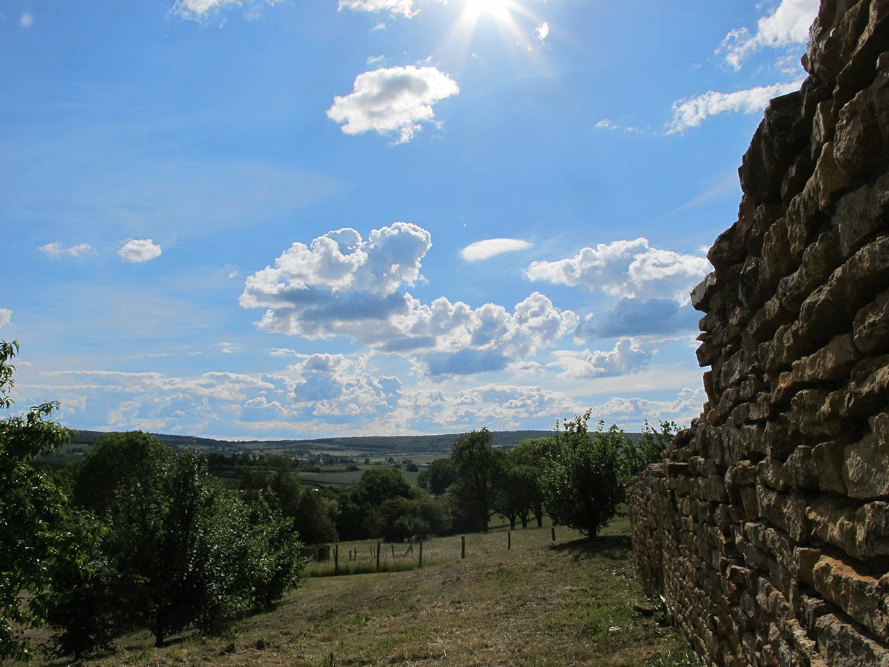21 An der Sonne ist's sehr warm